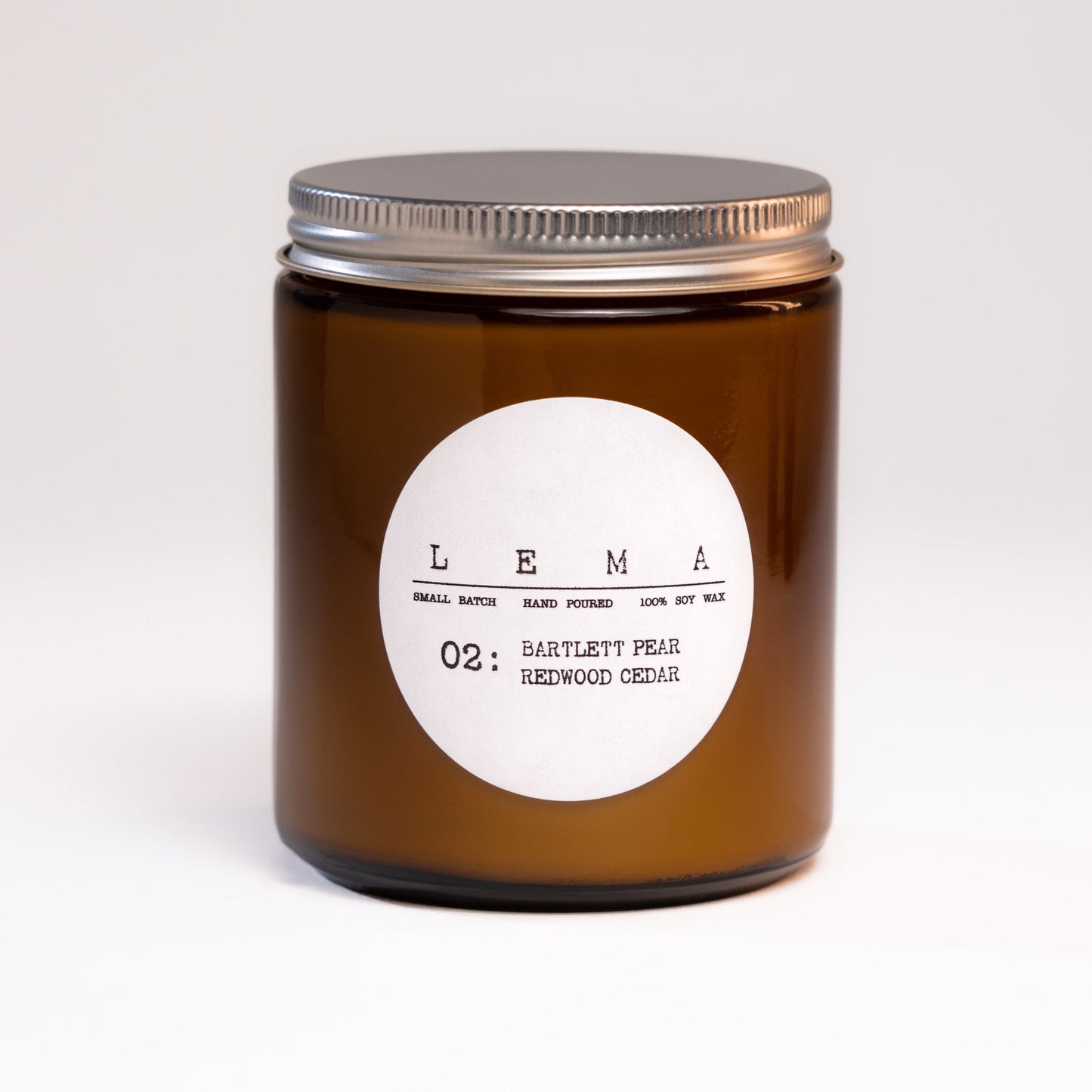 02: Bartlett Pear Redwood Cedar - LEMA CANDLES