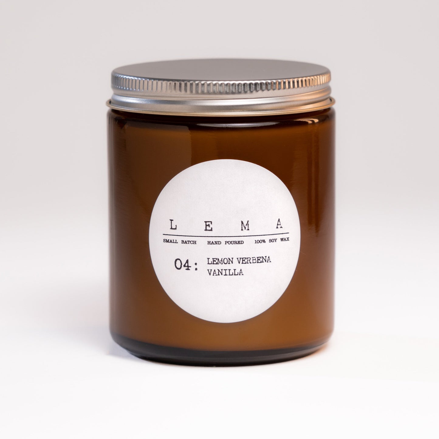 04: Lemon Verbena Vanilla - LEMA CANDLES